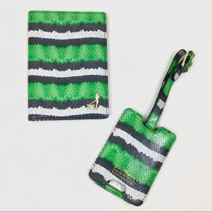 [Henri Bendel] NWT! Passport Book & Bag Tag